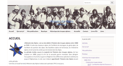 Desktop Screenshot of memoire-des-alpins.com